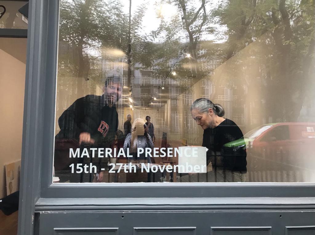 Ghost Story in Material Presence Exhibition, Turps CC 21-22 at Fitzrovia Gallery, London