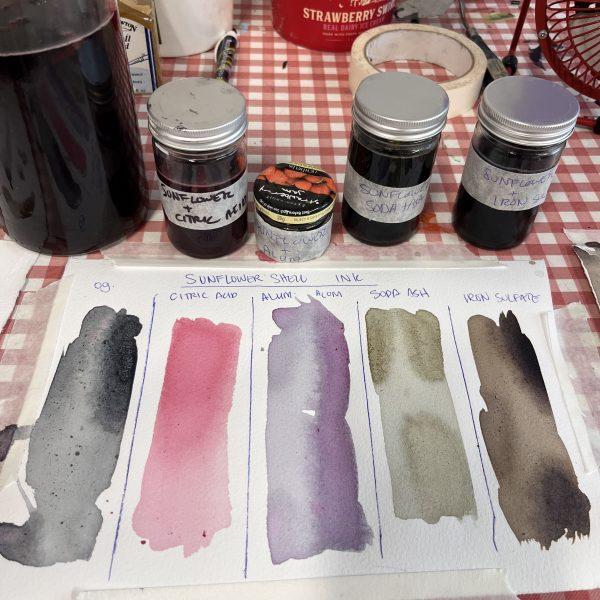 Accidental Sunflower Ink